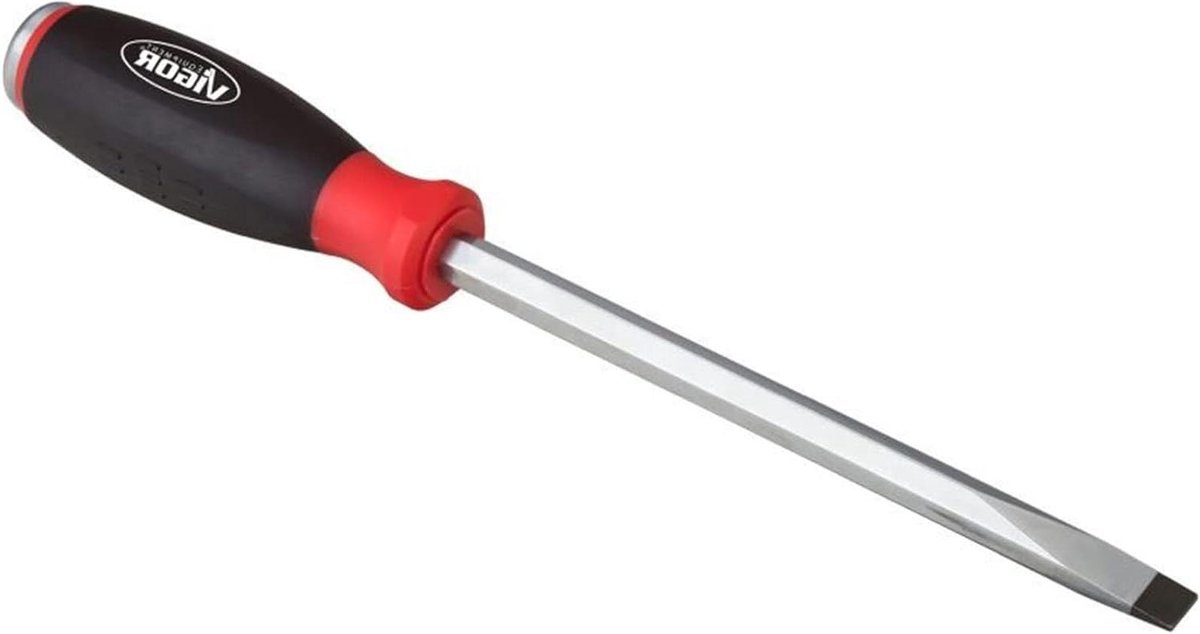 Schroevendraaier met slagkap - Slagplug Schroevendraaier - Meubelmontage - Geïntegreerde slagdop - 36 cm - Zwart