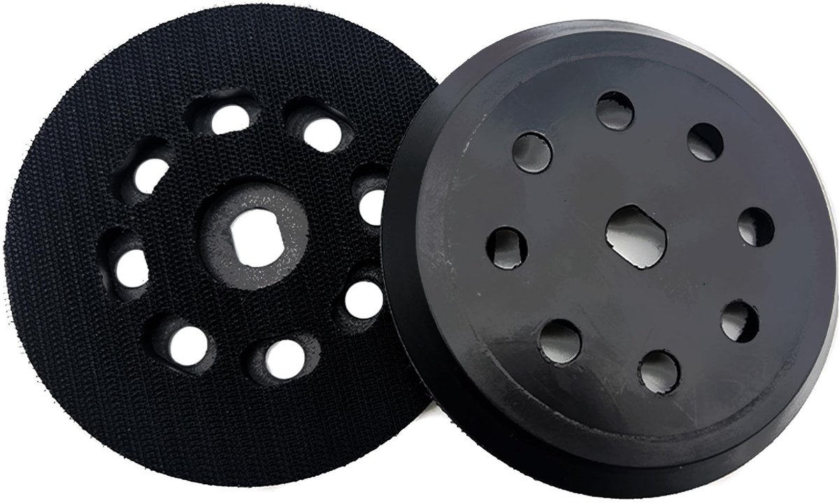 Dailygoods- Schuurdisc 125mm - Vervangingsschuurdisc - Schuurpapier met 8 gaten - Duurzaam - Corrosiebestendig - Eenvoudige installatie