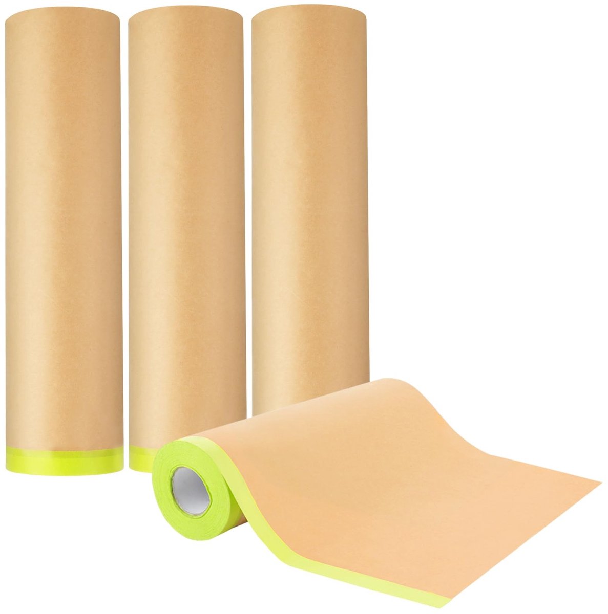 Dailygoods - Schildersafdekpapier - Zelfklevende Afplaktape - Makkelijk aan te brengen - 55 cm x 15 m - Bescherming voor schilderen - Ideaal voor rame...