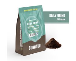Bunafide - Daily Grind - Medium Roast - Arabica & Robusta - Filterkoffie / Gemalen koffie - 750 gram