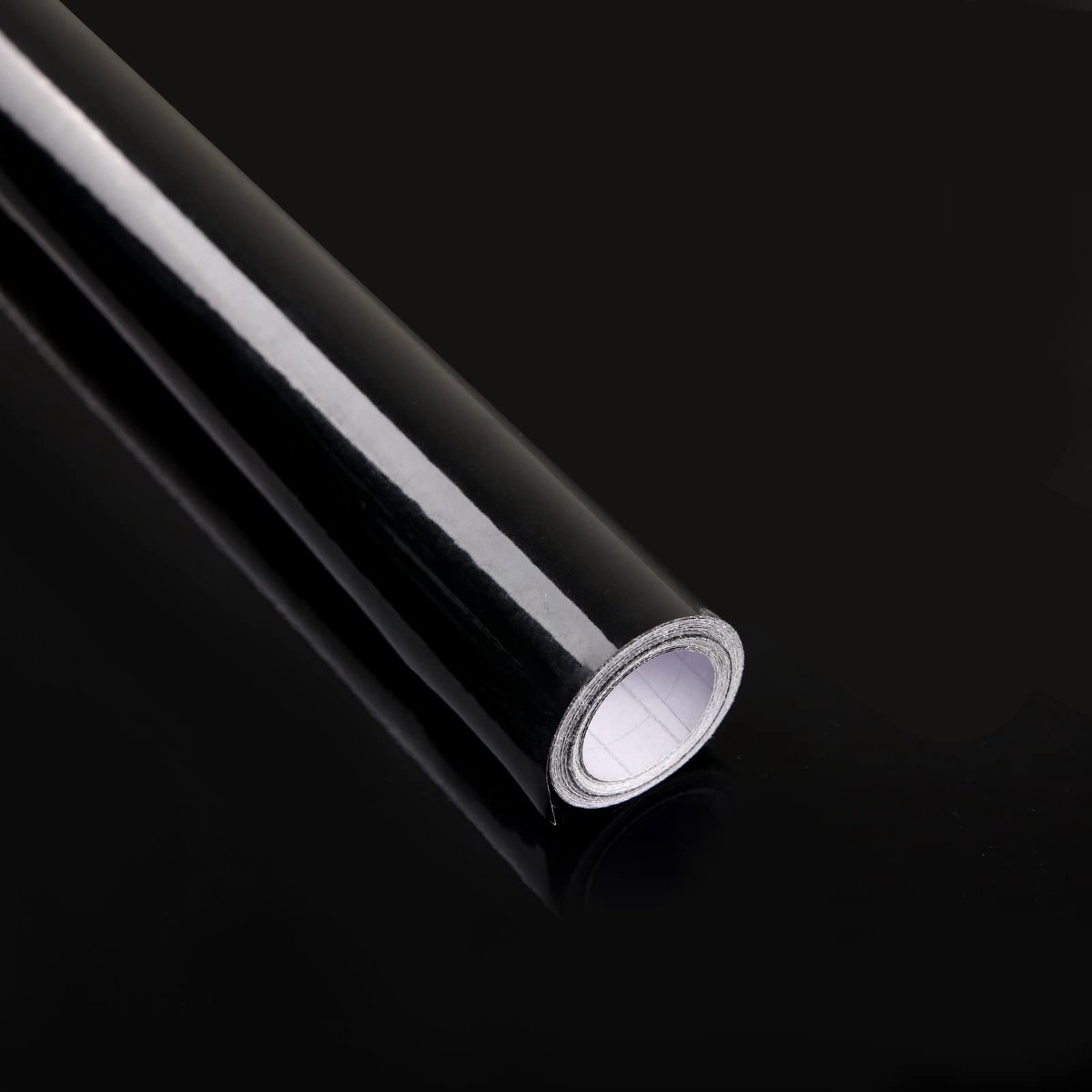 Dailygoods- Vinylfolie Waterdicht - Zelfklevend - Glanzend - 60x500cm - Voor Keuken/Kastjes - Verwijderbaar - Behang