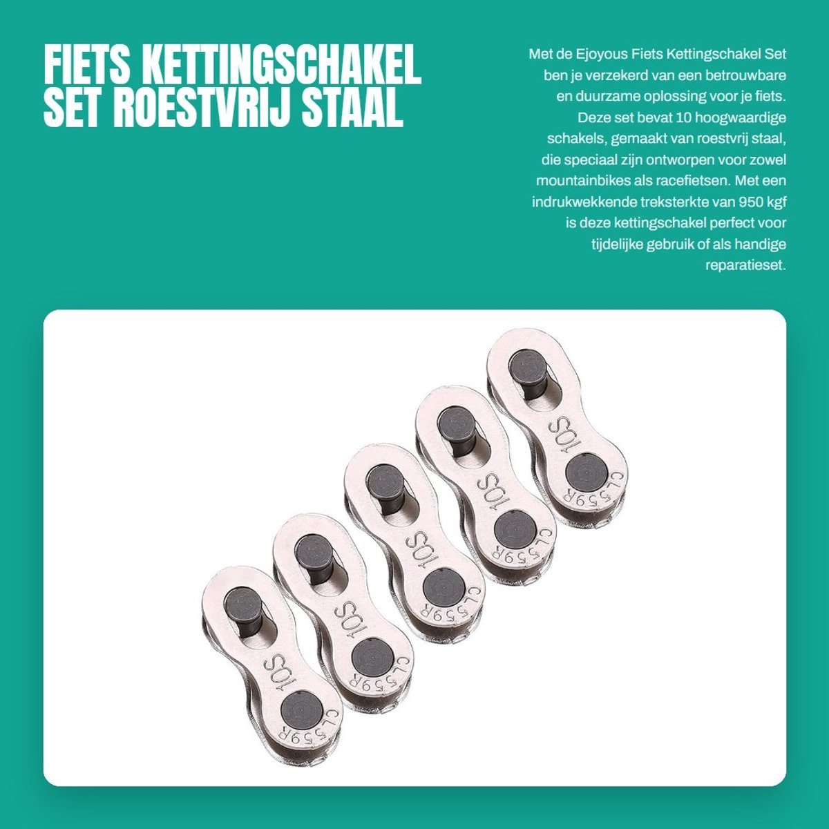 Dailygoods- Fietsslot Hoogwaardige Staal - Kettingslot - Vouwslot - Fietsslot Cijferslot - Fietsslot Kinderfiets - 5 Stuks per Verpakking