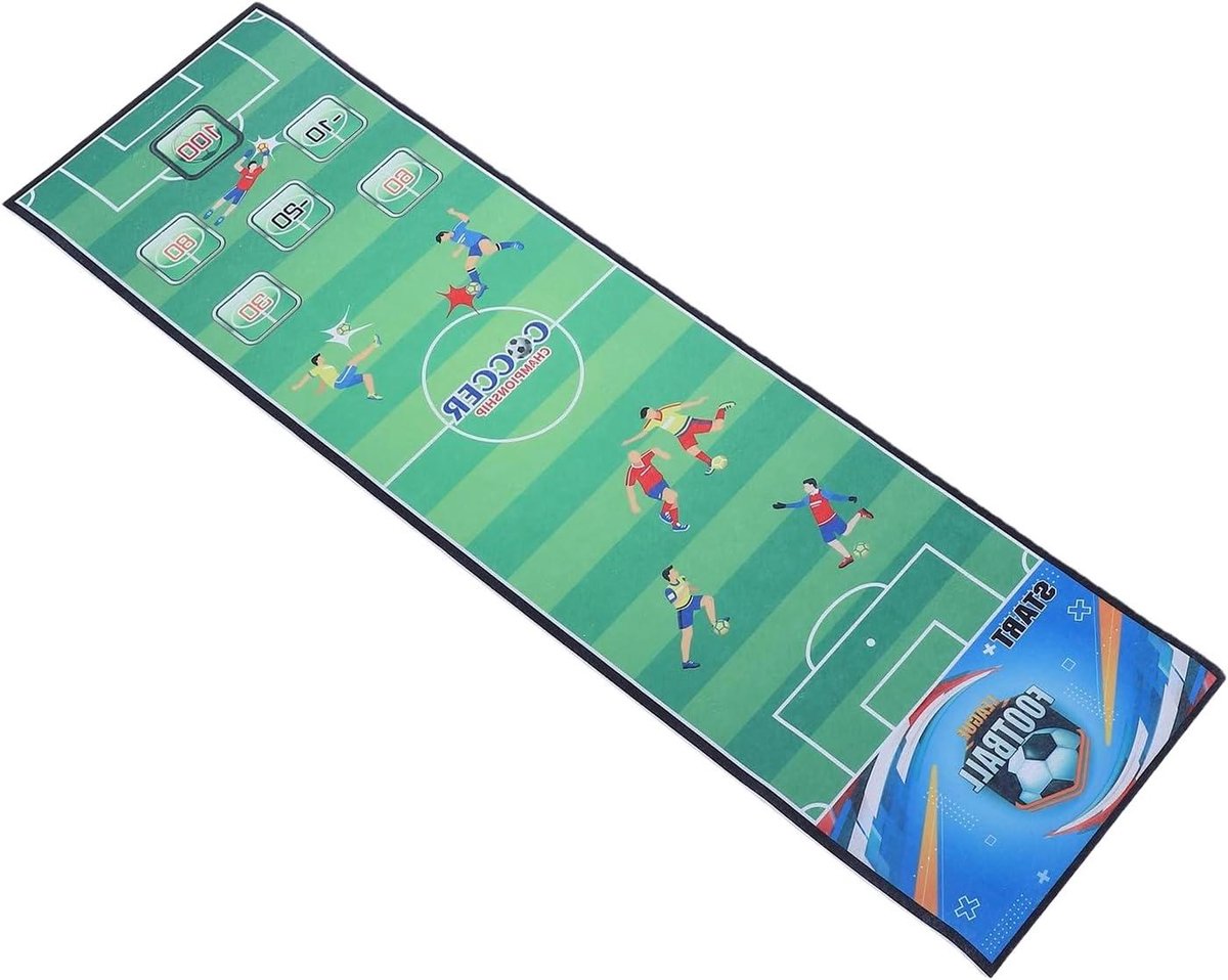 Interactieve Tafelset - Curlingspel - Entertainment Feesten - Gladde Mat - 100x29cm - Niet gespecificeerd