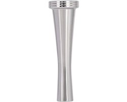 Koffiezetapparaat Pers - Espressobonenpers Koffiemolenpers - Koffie Bereiden - Schroefdraadbasis Verdichting - 80 x 24.5 mm - Zilver