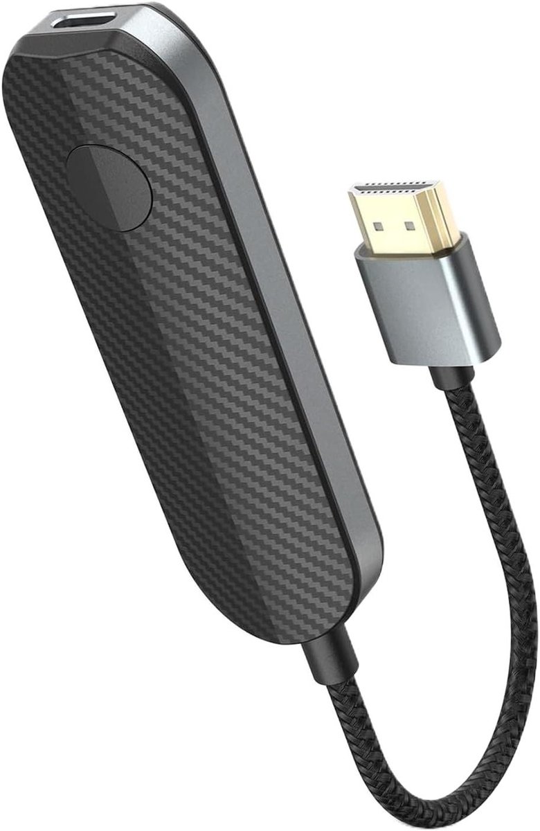 Draadloze Display Adapter - Scherm Spiegel Adapter - HD Streaming - Verliesvrije Beeldkwaliteit - 15 x 11 x 2 cm