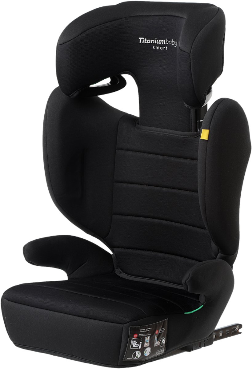 Titanium Baby Smart Lucky I-Size Autostoel Isofix 100-150 cm – Verstelbare Hoofdsteun – Zitverhoger Functie – Groep 2/3 – foto 7