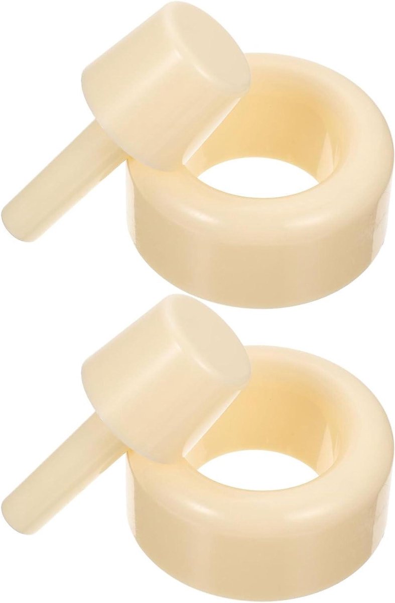 Ijshoornvorm Set - Wafelmaker Kegelvorm - Desserts Bakken - Antiaanbaklaag - 2 stuks - Wit
