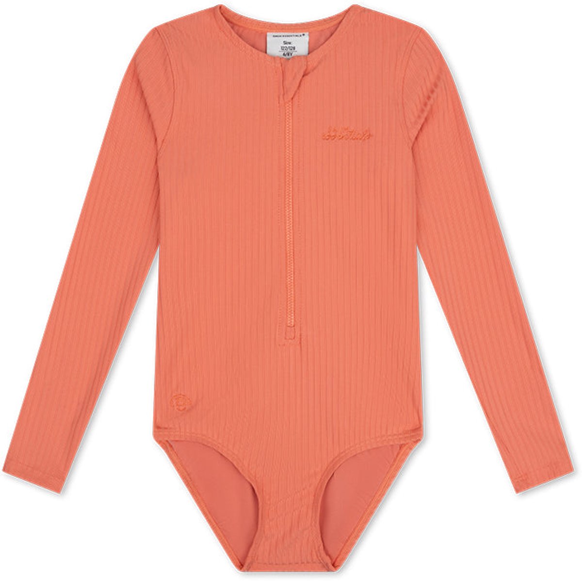 Swim Essentials Uv Badpak Meisjes met Lange Mouwen – Roze – Pink Bay – 122/128