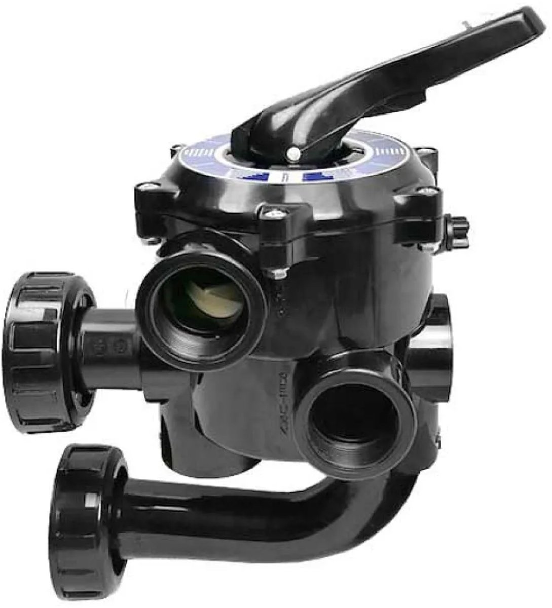 Astralpool 75285 Classic Plus 1 1/2´´ Configuratie 3 Ø Meerwegklep Met Filteraansluiting 50mm Zilver