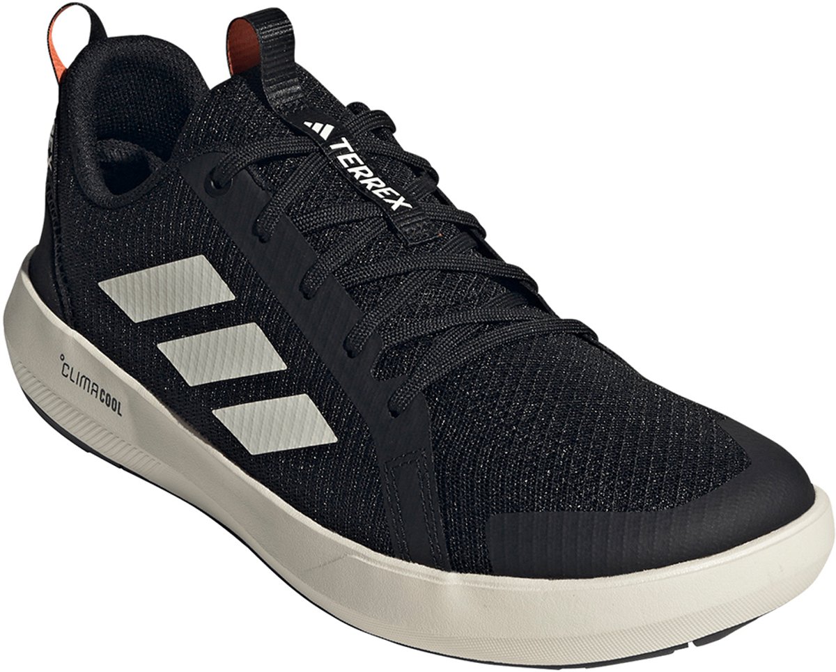adidas Heren Dames TERREX BOAT CLIMACOOL Outdoorschoen JI3499 Core Chalk Semi Impact Zwart