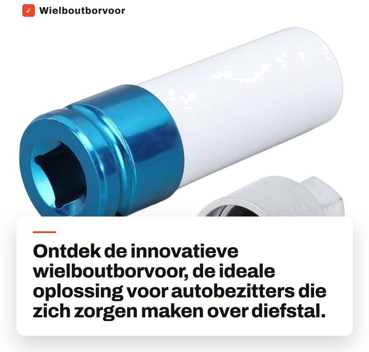 Dailygoods- Wielmoerverwijderingssleutel Uniek Ontwerp - Anti-diefstal Sleutel - Hoogwaardig Gelegeerd Staal - Eenvoudig te Gebruiken - Roestbestendig - Innovatieve Coderingsmethode - Wielslotsleutel