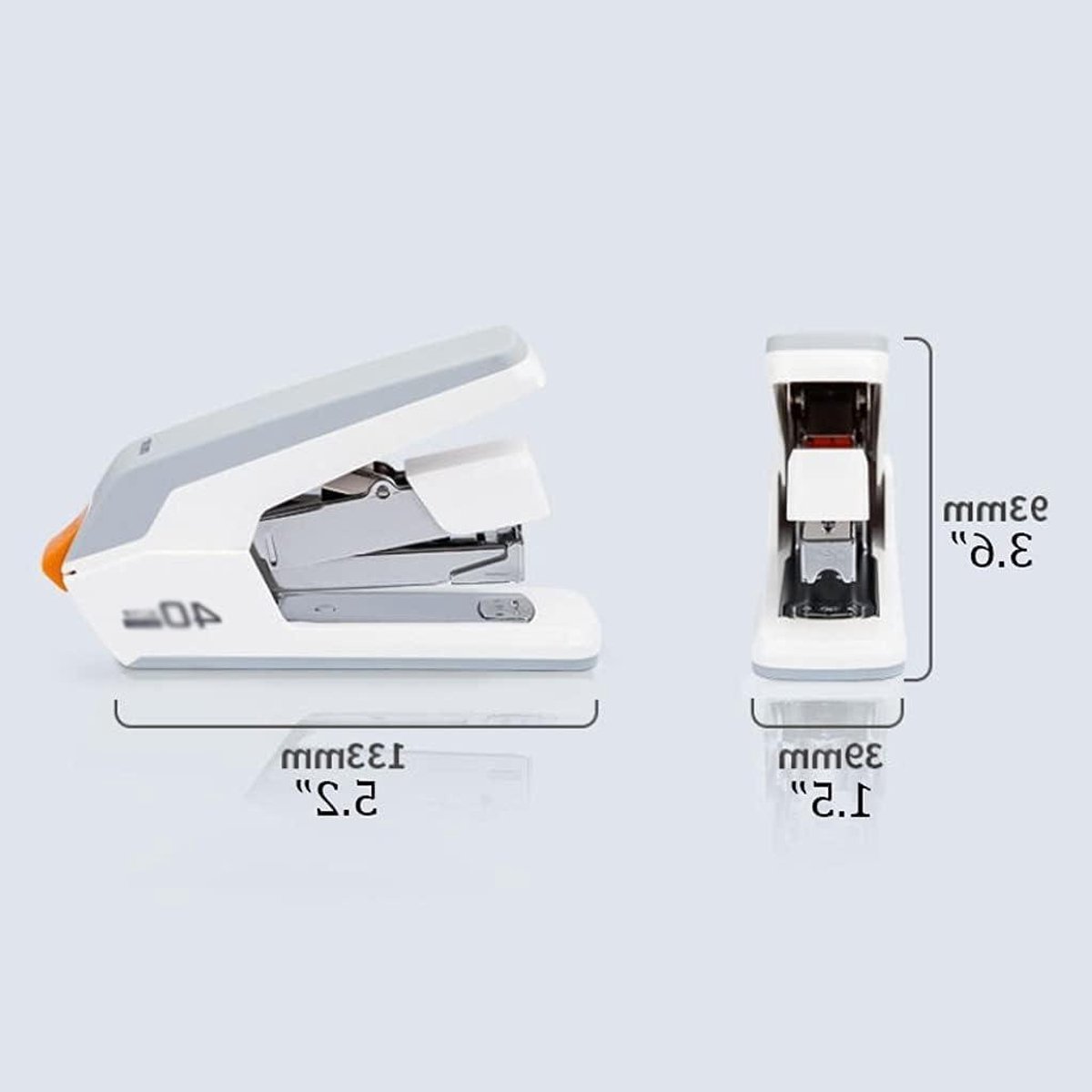 Handmatige Nietmachine - Desktop Nietapparaat - Documenten Binden - Ergonomisch Ontwerp - 40 Vel Capaciteit - Zwart