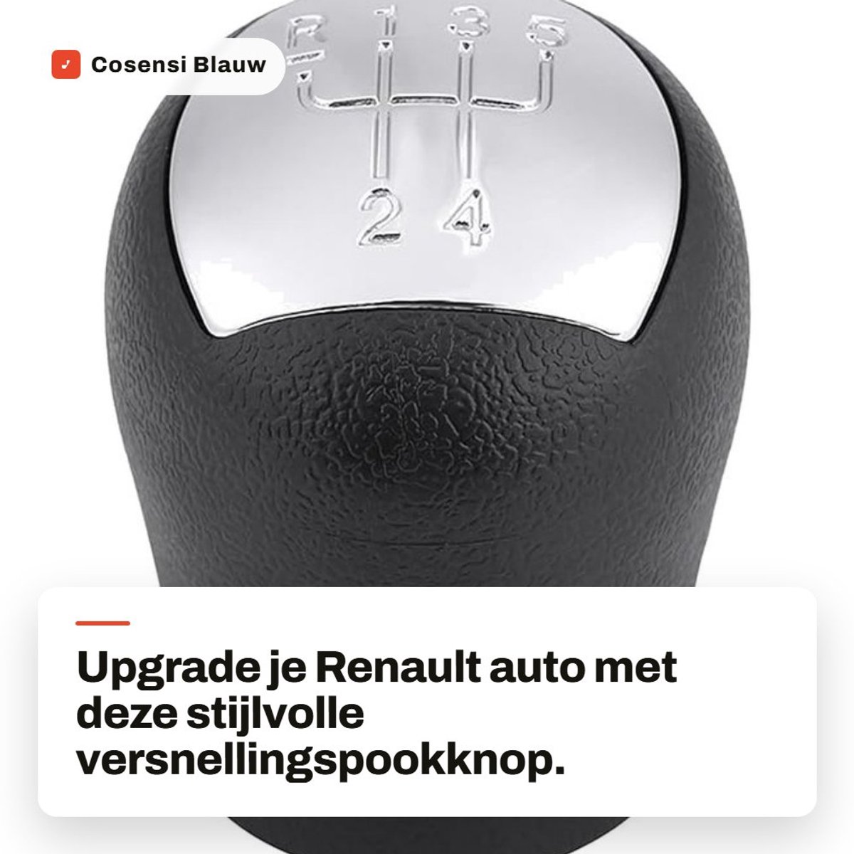 Dailygoods- Versnellingspookknop Hoogwaardig Materiaal - Pookknop Universeel - LED Versnellingspositie-indicator - Auto Styling - Gemakkelijke Installatie - Comfortabele Rijervaring
