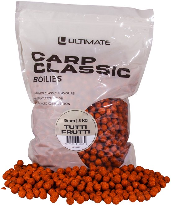 Ultimate Carp Classic Boilies 20mm 5kg - Tutti Frutti - Boilies van Ultimate — afbeelding 4