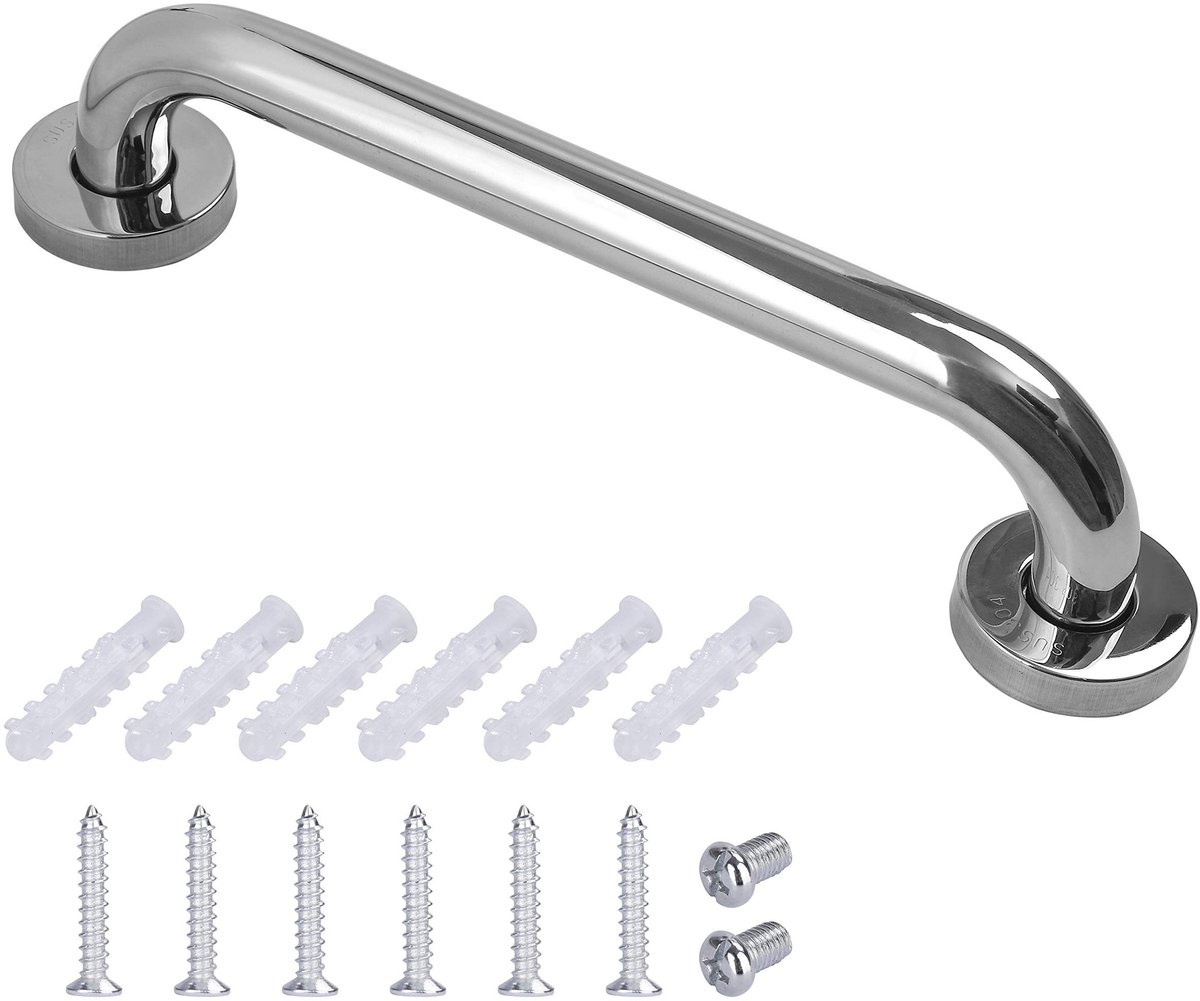 Solidchoice - RVS Badbeugel, 30 cm, Voor Veiligheid in de Badkamer