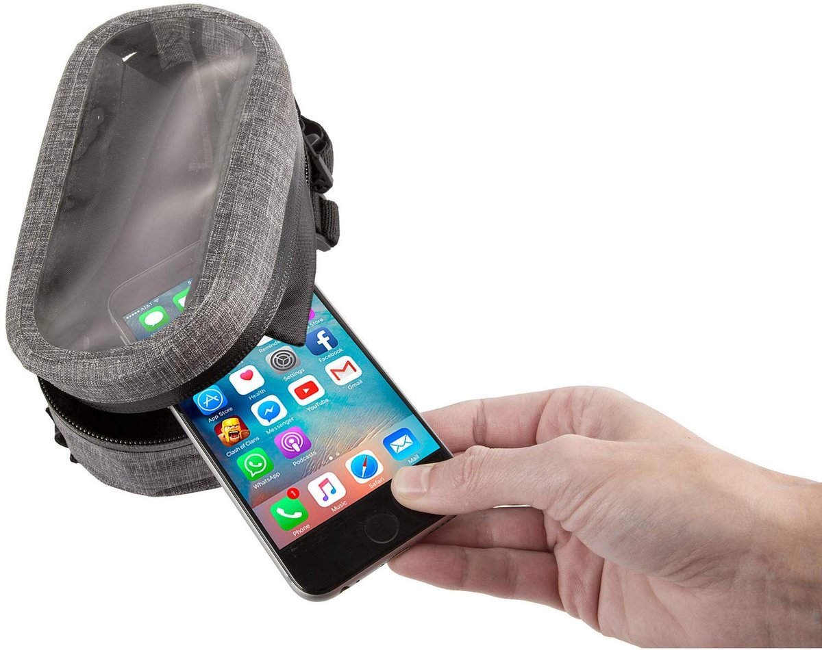 Solidchoice - Waterdichte Fietstas met Smartphone Venster