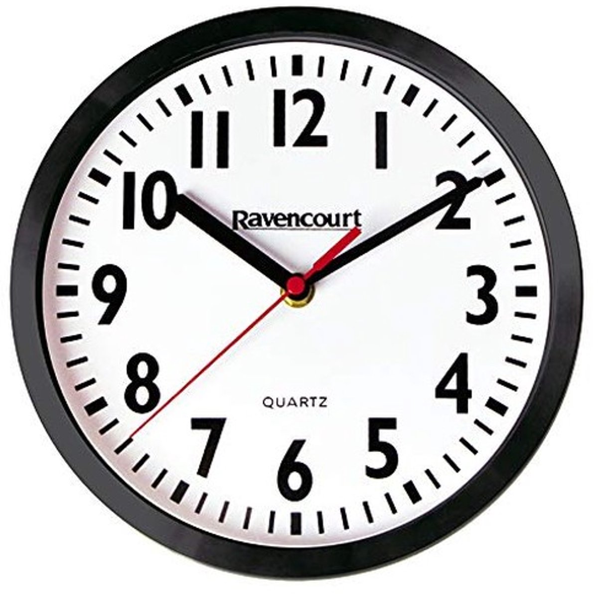Solidchoice - Quartz Wandklok met Onbreekbare Acryl Lens 30 cm