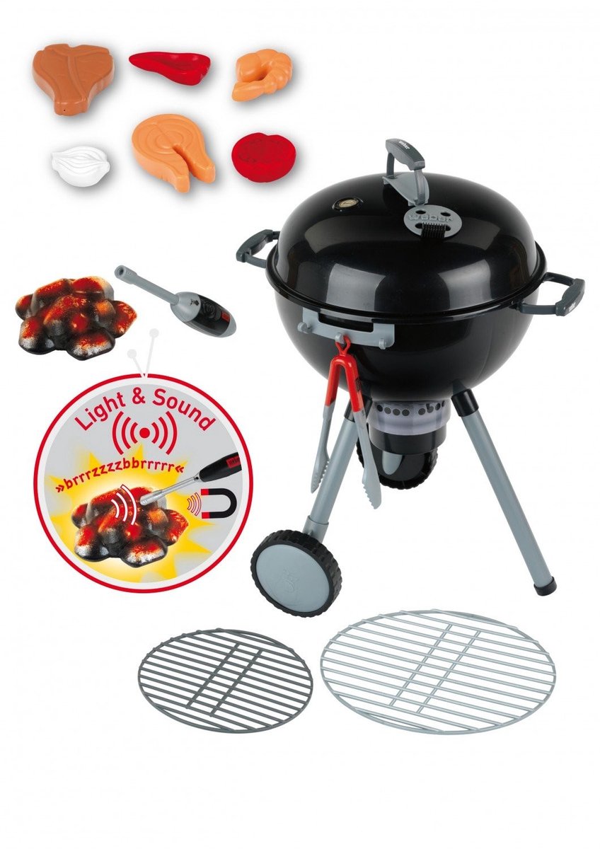 Solidchoice - Premium Kettle Houtskool Barbecue Speelgoed met Licht en Geluid