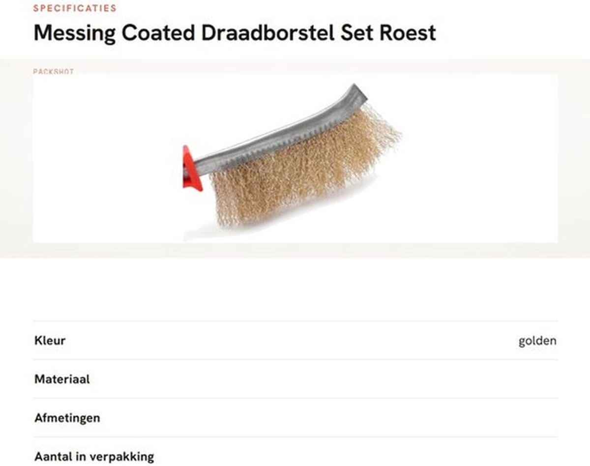 Messing Coated Draadborstel Set - Roest en Verf Verwijderaar - 7-delig - Voor Boormachines - Vlekken Verwijderaar - Geschikt voor Klussen...