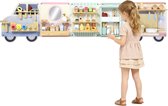 Aiyaplay Activiteitenbord voor Kinderen - Busy Board - Sensorisch Wandpaneel Montessori - Meerkleurig