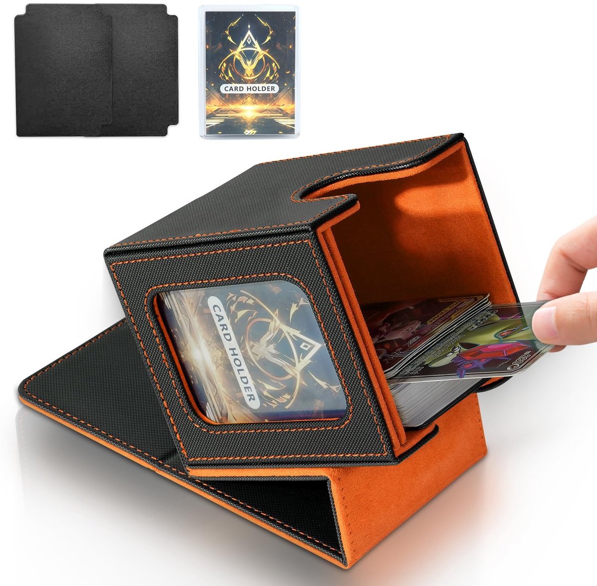 Solidchoice - Card Deck Box voor TCG met Magnetische Sluiting voor 100 Kaarten