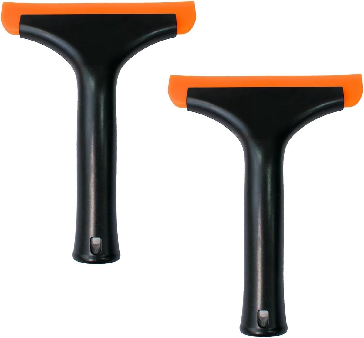 Solidchoice - Set van 2 Zwarte Silicone Ruitenwissers voor Raamreiniging