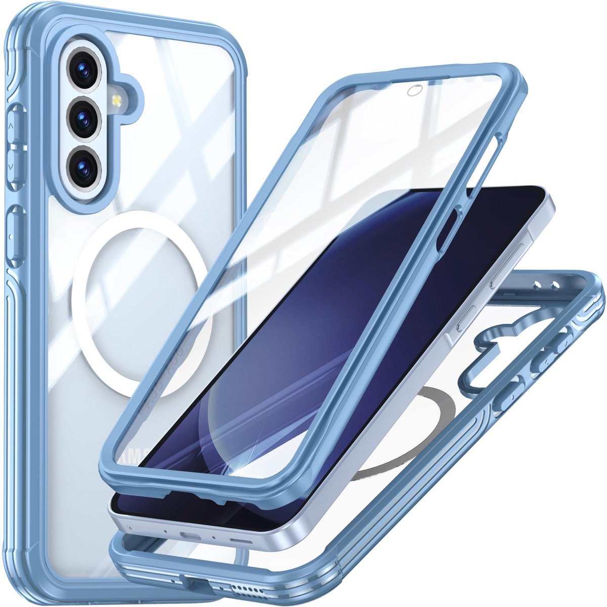 Solidchoice - Compatibele Mag-Safe Case met Screen Protector voor Samsung A56/A36
