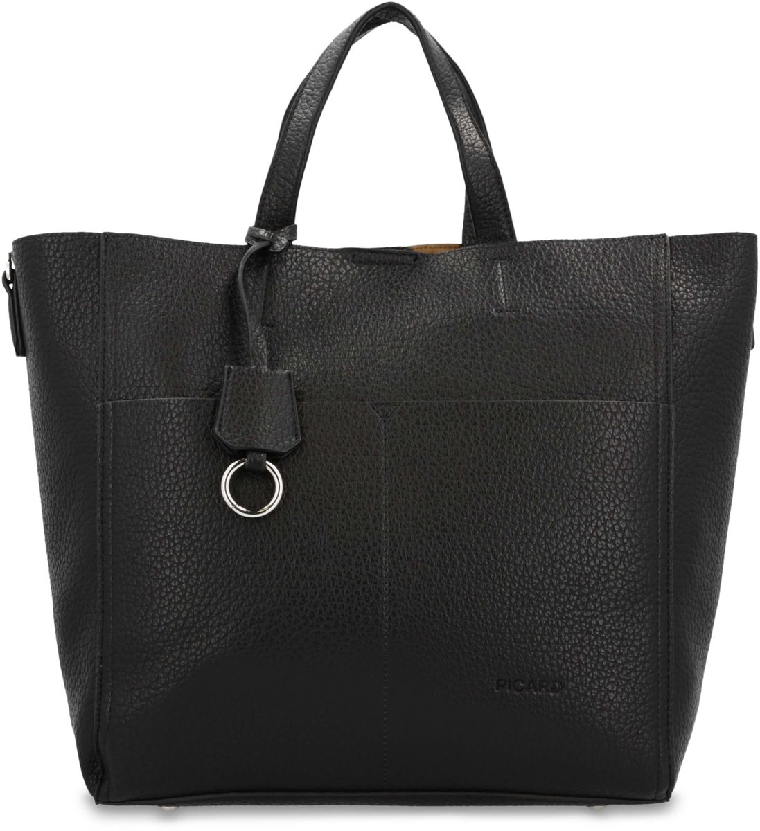 Solidchoice - Shopper met Ritssluiting en Magnetische Sluiting voor Veiligheid