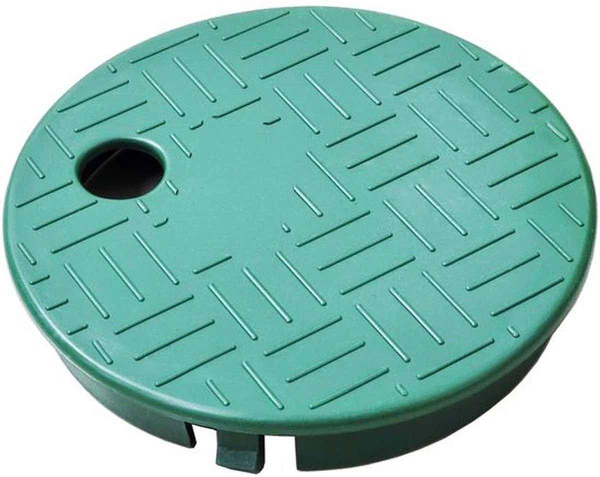 Ventielbox Hoogwaardig Plastic - Deksel/Vervanging - Ronde Sprinkler - Irrigatiesysteem - 25,5 cm - 2 Stuks - Klepdoos