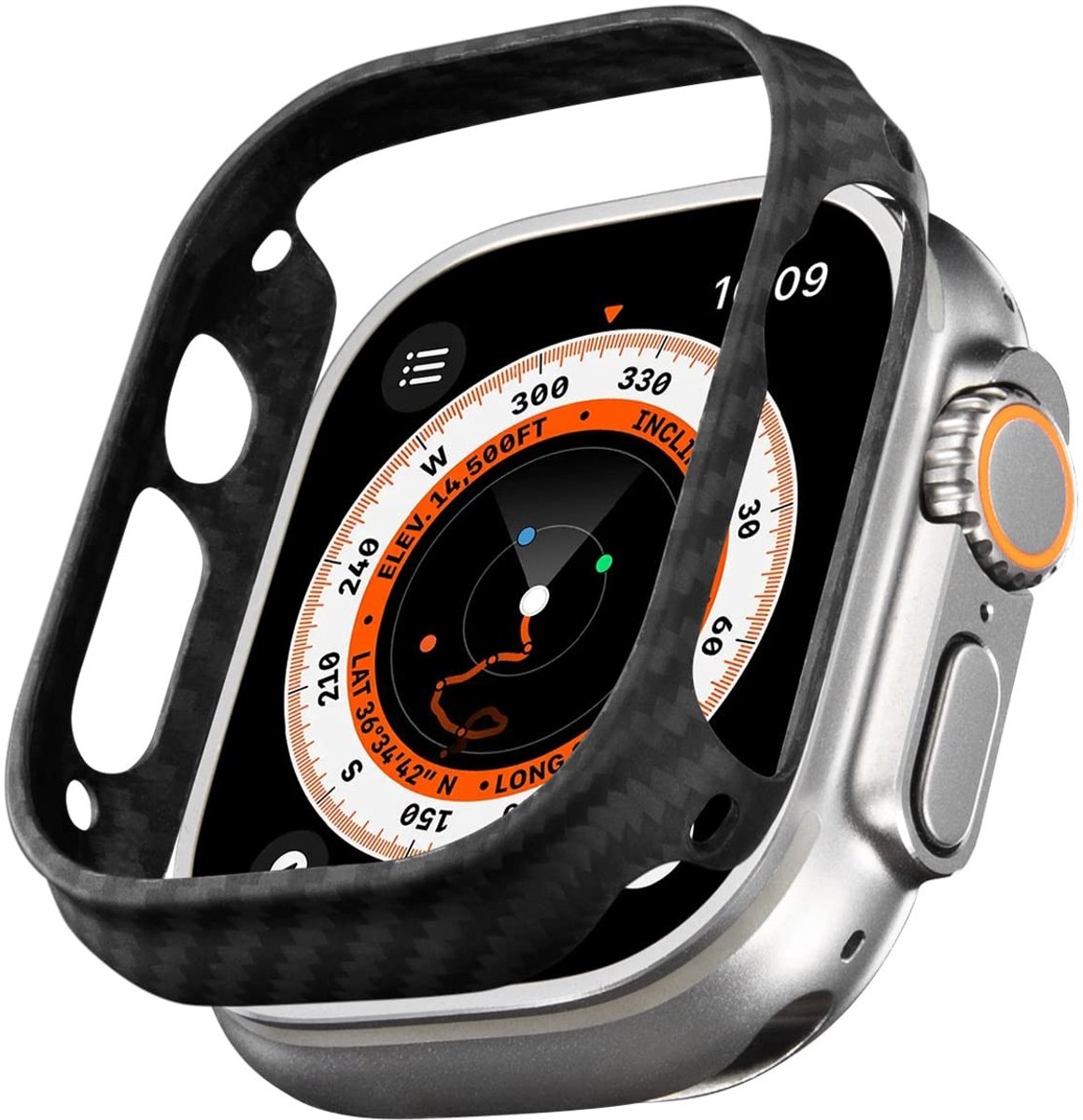 Solidchoice - Beschermcase voor Apple Watch Ultra 2 van 49 mm