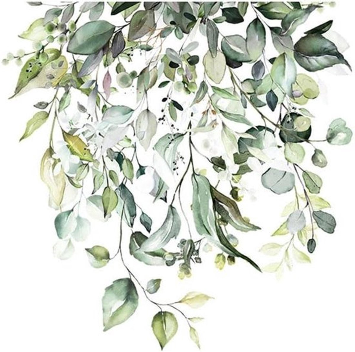 Toiletbril Deksel Stickers Plant Bladeren Bloemen Zelfklevende Badkamer Decals WC Decoratie - Set van 2 Stuks