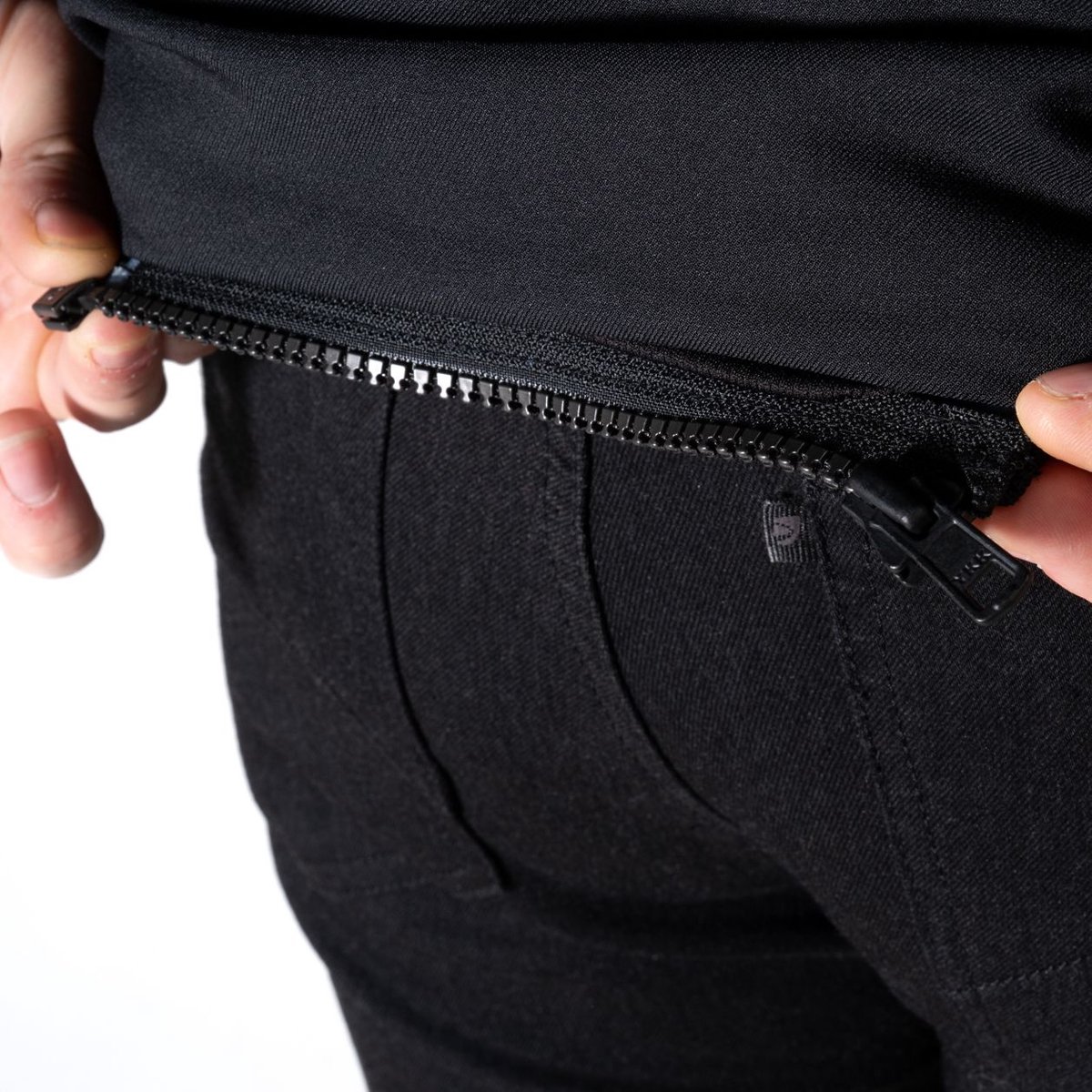 REV’IT! Andon Zwart Groen Motorhoodie - Maat XL - Jas – foto 2