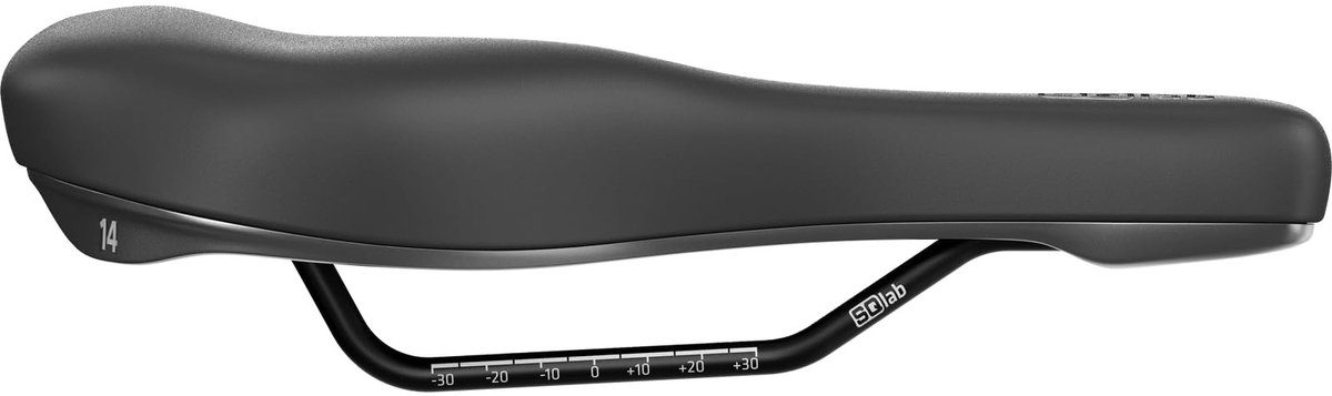 Solidchoice - Fietszadel met Ergonomische Vorm voor Stad en Trekking