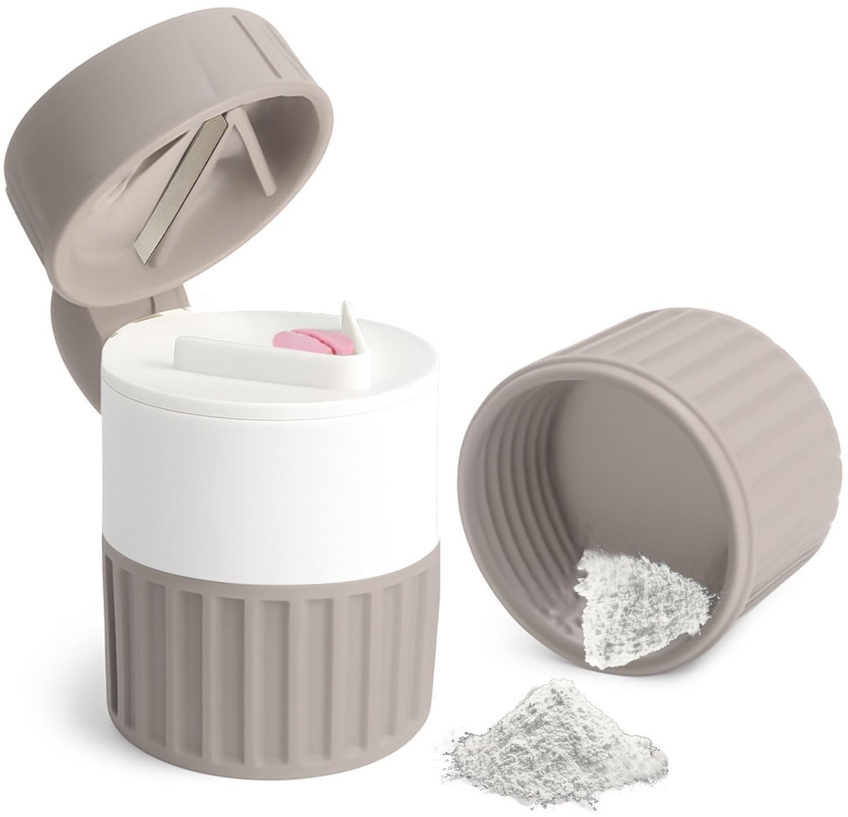 Solidchoice - 4-in-1 Tablet Cutter en Dispenser voor Makkelijk Medicijngebruik