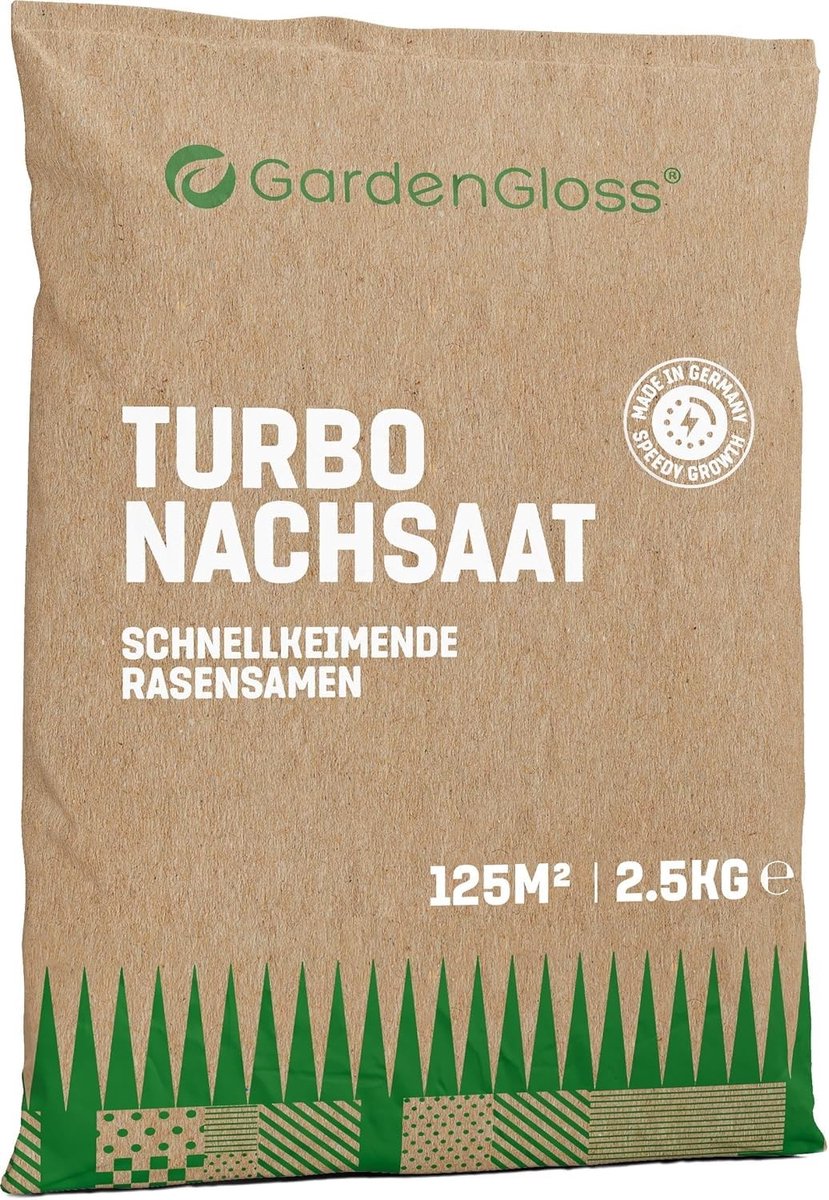 Solidchoice - Snelle Kiemende Graszaden 2.5 kg voor 125 m²