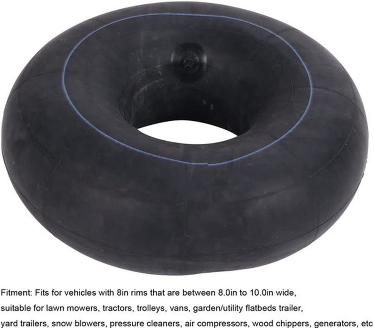 Binnenband 20x8.00-8 - Vervangbare Binnenband - Geschikt voor Grasmaaiers - Tractoren - Trolleys - Rubber+koper Materiaal - Buitenband