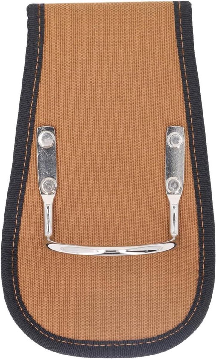 Loop-Hamer Hanger - Gereedschap - Robuust - Tas - Houder - Organizer - Geschikt voor Hamer - Zwarte Lederen Hanger voor Bouwvakkers met Riemlus - Multi Tool Organizer met Hamerlus