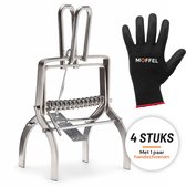 Moffel® Mollenklem 4 Stuks + Tuinhandschoenen - Mollenval - Mollenverjager - Mollenvallen - Mollenklemmen voor Effectieve Mollenbestrijding