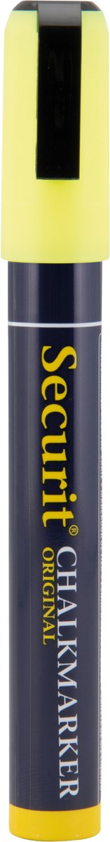 Securit® Original krijtstift met afgeschuinde punt in geel