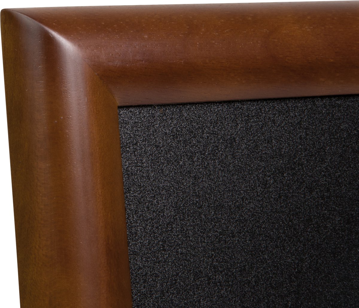 Securit® universeel wandkrijtbord in donkerbruin (L) 70 cm