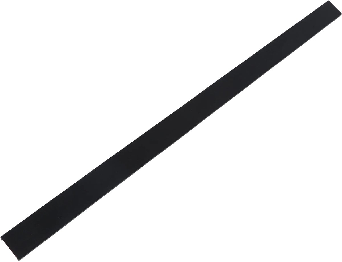 Meubelprofielgreep Siena mat zwart 600mm - Boorafstand 2*288mm