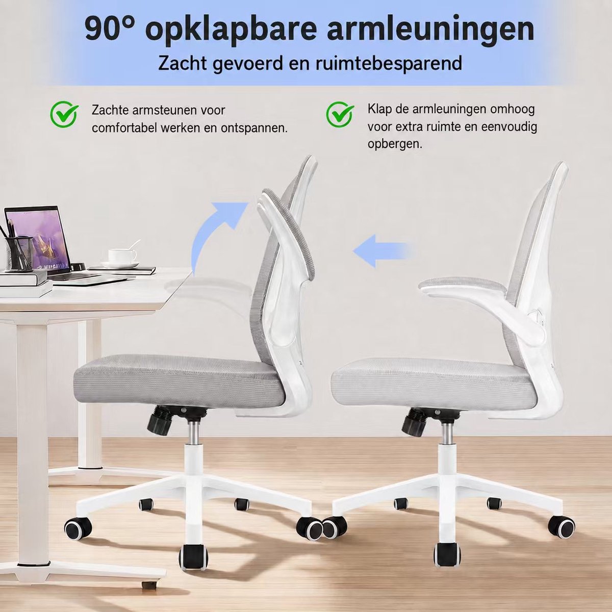 Durrafy - Bureaustoel - Ergonomische Bureaustoel - afbeelding 2