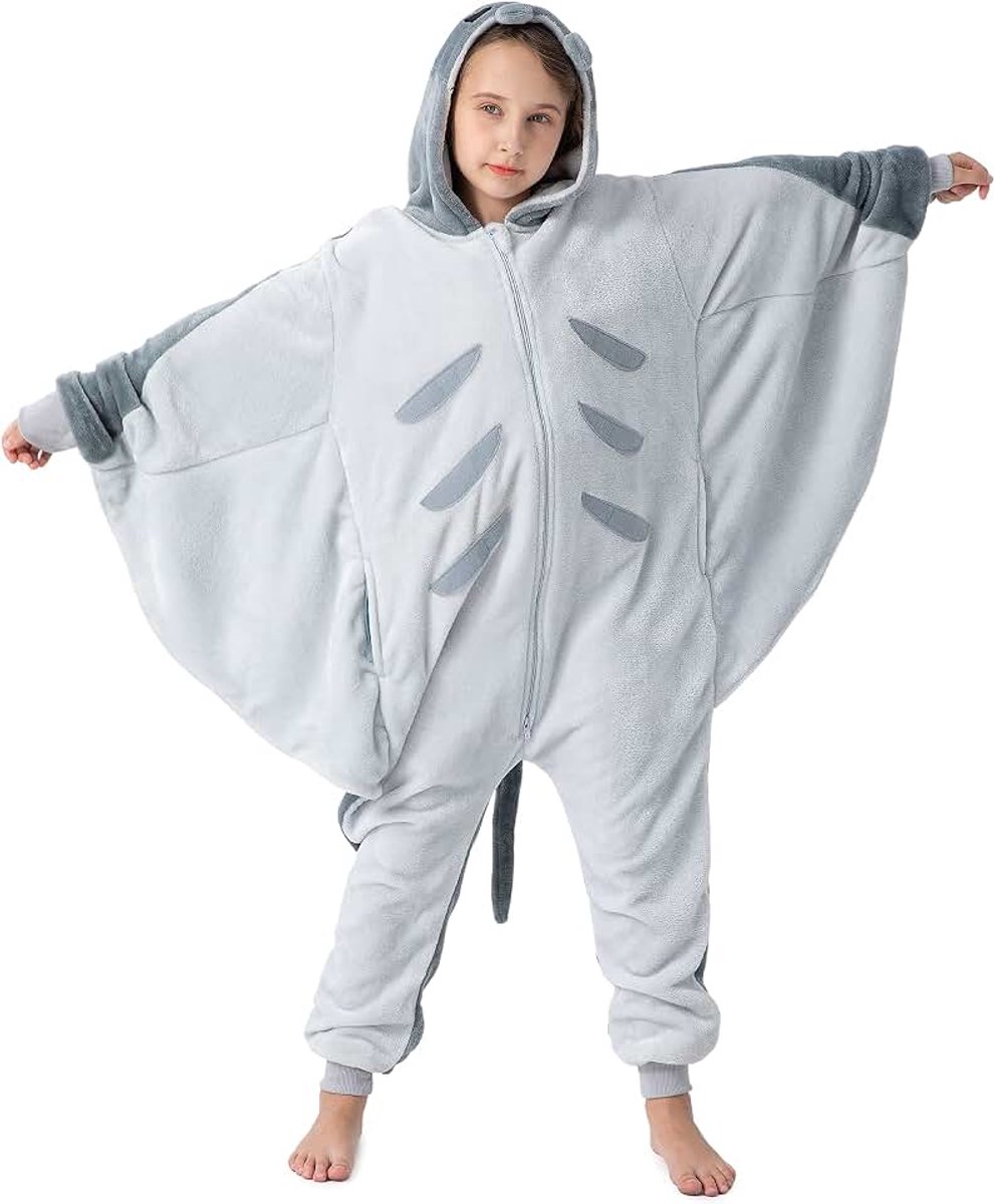 1851 Onesies schattig dier pluche kostuum, unisex kinderen