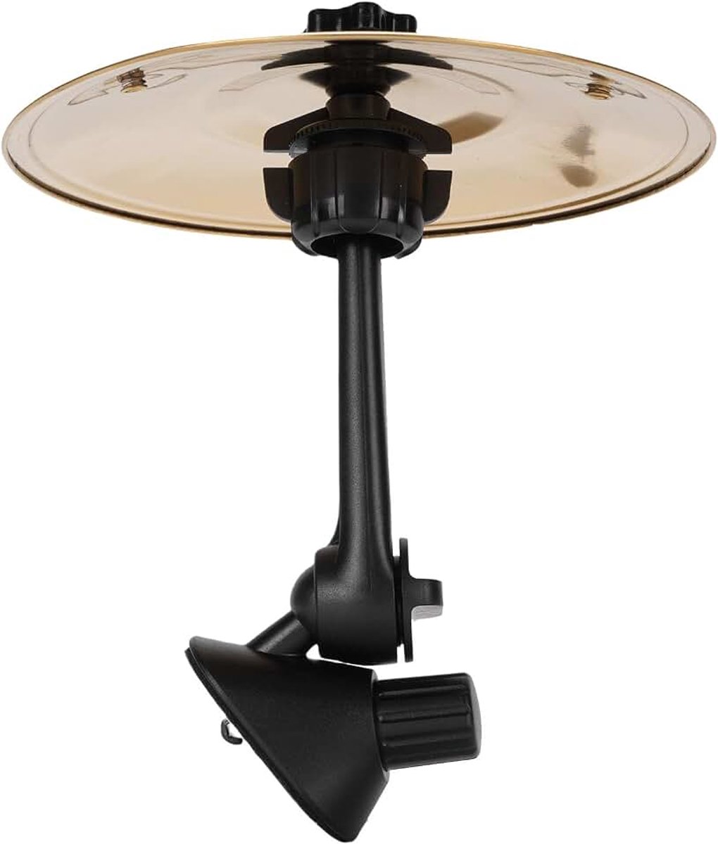 Air Vent Crash Cymbal, Mini -Auto -Crash Basin met Verstelbare Arm voor Dashboard (GOLD)