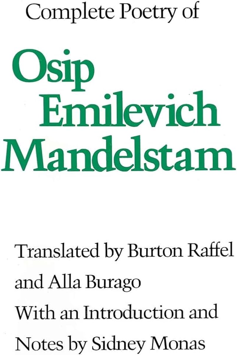 Poetry of Osip Emilevich Mandelstam