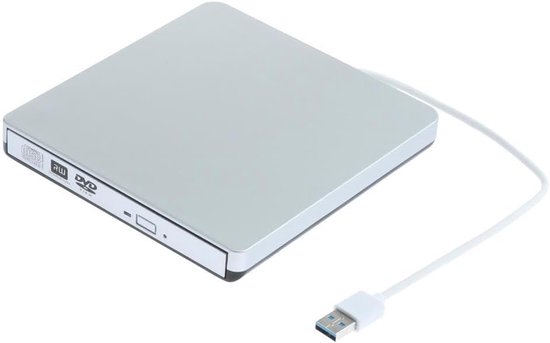 Externe DVD Brander - USB CD/DVD Station - Bestanden Archiveren - Draagbaar Slank Ontwerp - USB 3.0 - Zwart — afbeelding 5