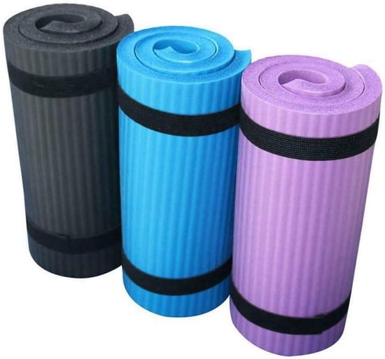 Yogamat Comfort Schuim - Oefenmat Knie Elleboog - Fitness Training Binnen - Waterdicht Antislip - 15 mm dik - Zwart van Yogamat — afbeelding 4