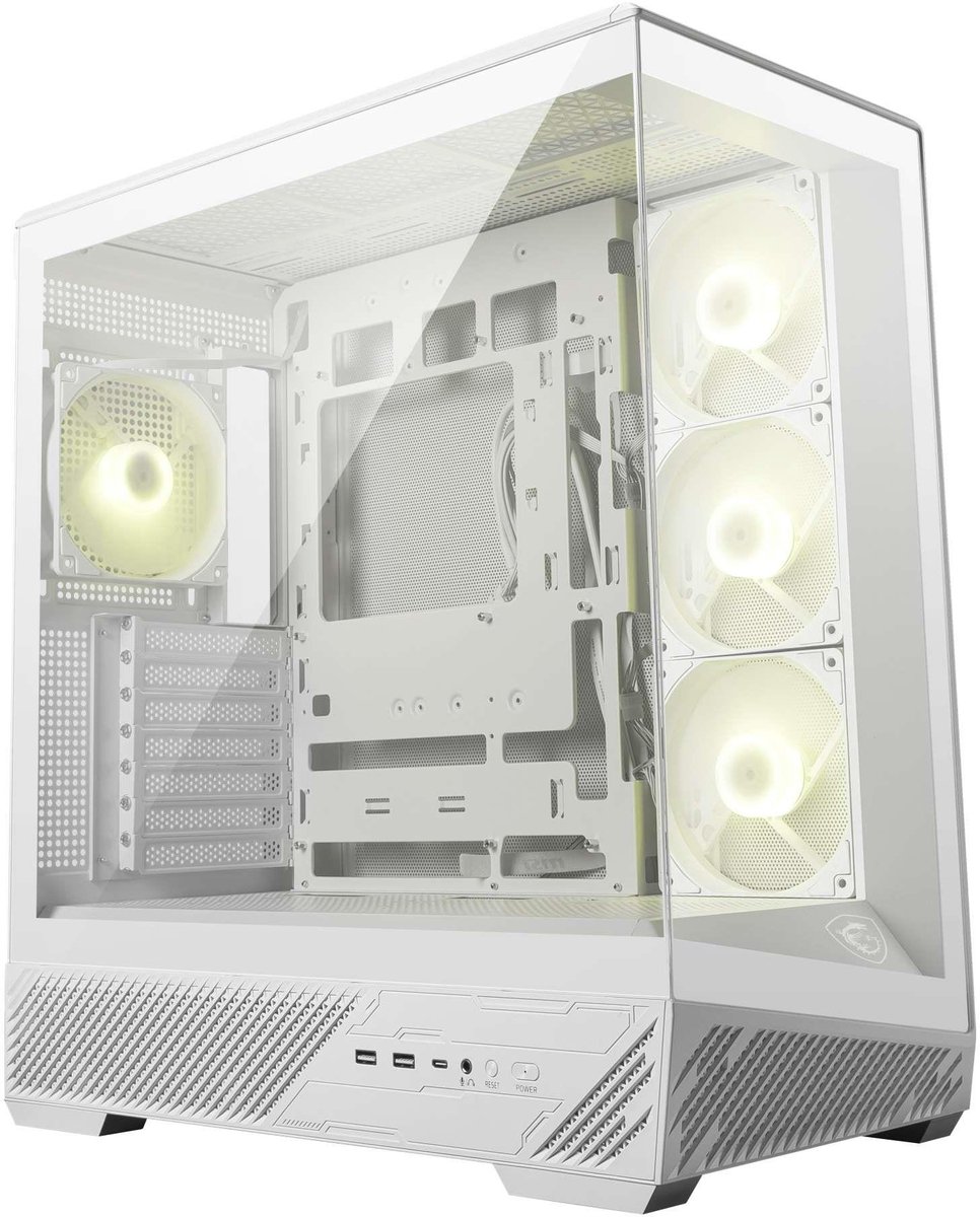 MSI MAG PANO 130R PZ WHITE computerbehuizing