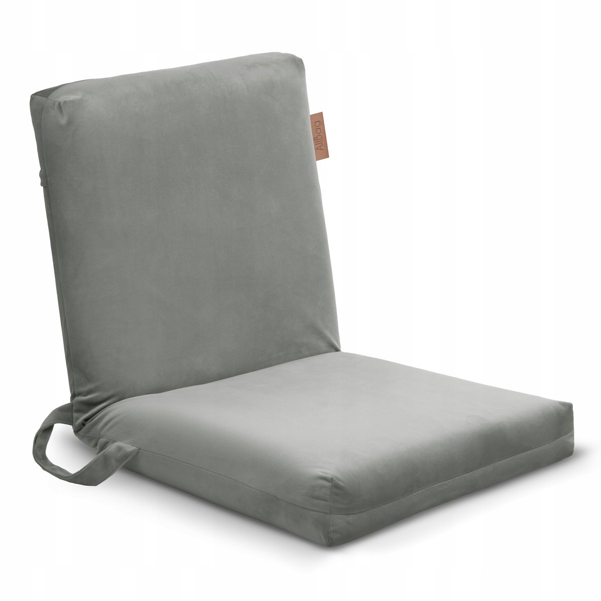 Grijze Velvet Opvouwbare Reisleggers - Comfort voor Strand & Tuin