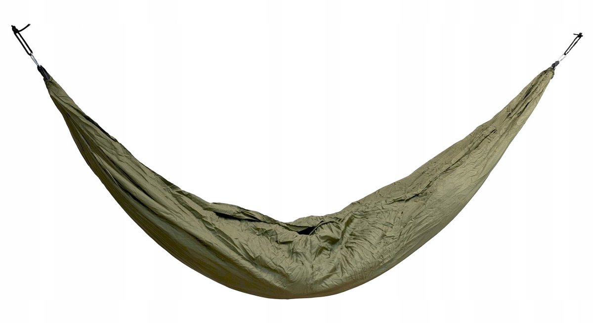 Texar Outdoor Hamak 300x140cm - Draagvermogen 200kg - Olijfgroen
